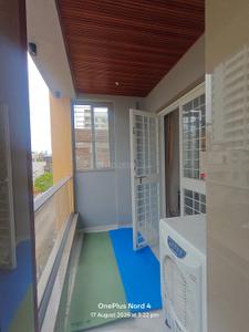 Balcony Image of 840 Sq.ft 2 BHK Independent House for rent in Shantivan, Wagholi Pune for Rs. 25000