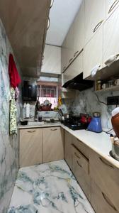 Kitchen Image of 724 Sq.ft 2 BHK Apartment / Flat for sale in Naktala Kolkata for Rs. 4000000