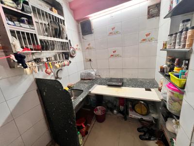 Kitchen Image of 340 Sq.ft 1 RK Apartment / Flat for sale in Shivaji Raje Complex, Kandivali West Mumbai for Rs. 6050000