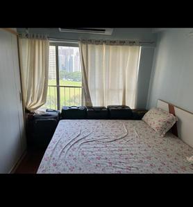 Bedroom Image of 1260 Sq.ft 2 BHK Apartment / Flat for rent in Adani Meadows Phase 2 Tower D E &amp; F, Shantigram Ahmedabad for Rs. 40000