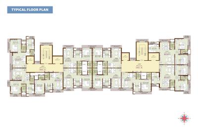 Image of 750 Sq.ft 2 BHK Apartment / Flat for sale in NANDANVAN TOWER, Kandivali West, Mumbai for Rs. 15000000