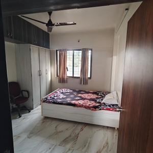 Bedroom Image of 1050 Sq.ft 2 BHK Apartment / Flat for rent in Chikhali Pune for Rs. 25000