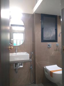 Common Bathroom Image of 650 Sq.ft 1 BHK Apartment / Flat for sale in Agarwal Sky Heights, Vasai East Vasai for Rs. 4000000