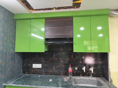 Kitchen Image of 650 Sq.ft 1 BHK Independent House for rent in Sector 121 Noida for Rs. 17500