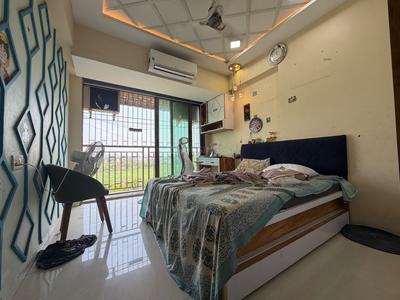 Bedroom Image of 675 Sq.ft 1 BHK Apartment / Flat for sale in Sadguru Universal, Panvel Navi Mumbai for Rs. 8000000