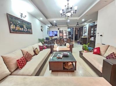 Hall Image of 1800 Sq.ft 3 BHK Builder Floor for sale in Jangpura New Delhi for Rs. 50000000