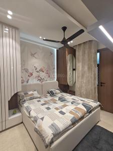 Bedroom Image of 900 Sq.ft 3 BHK Builder Floor for rent in S Gambhir The Swastik, Dwarka Mor New Delhi for Rs. 34000