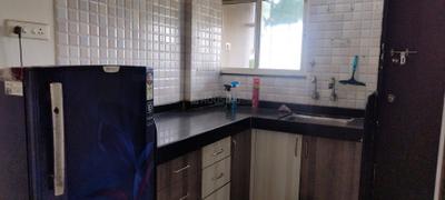 Kitchen Image of 618 Sq.ft 1 BHK Apartment / Flat for rent in JD Green Paradise, Lohegaon Pune for Rs. 19000