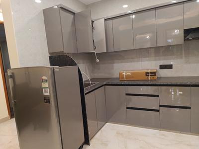 Kitchen Image of 1250 Sq.ft 2 BHK Builder Floor for rent in DLF Phase 5 Gurgaon for Rs. 80000
