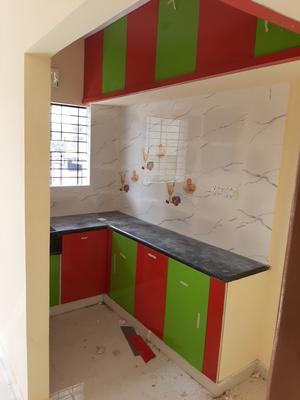 Kitchen Image of 500 Sq.ft 1 BHK Builder Floor for rent in Mahadevapura Bengaluru for Rs. 16500