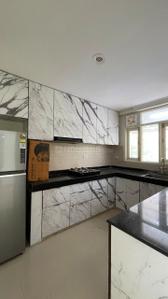 Kitchen Image of 1760 Sq.ft 3 BHK Apartment / Flat for rent in Kankha Ki Dhani Jaipur for Rs. 40000