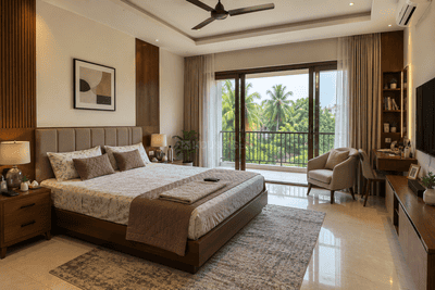 Bedroom Image of 1500 Sq.ft 3 BHK Villa for sale in Guruvayur Thrissur for Rs. 8600000