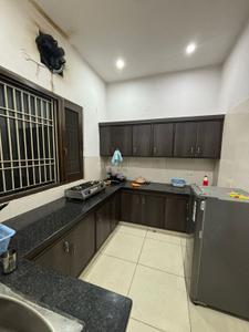Kitchen Image of 1350 Sq.ft 2 BHK Builder Floor for rent in Bhai Randhir Singh Nagar Ludhiana for Rs. 17500