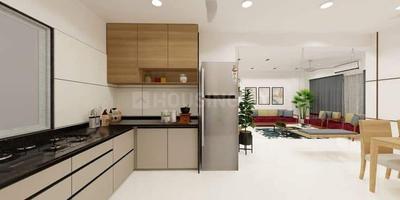 Kitchen Image of 4500 Sq.ft 4 BHK Apartment / Flat for rent in Adani Water Lily Ph 3 Towers A6 A7, Shantigram Ahmedabad for Rs. 60000