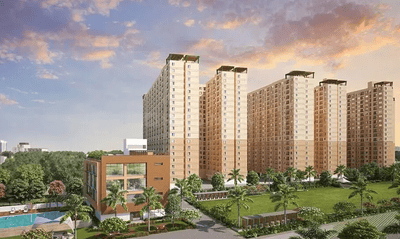 Image of 663 Sq.ft 2 BHK Apartment / Flat for sale in Urbanrise Revolution One, Padur, Chennai for Rs. 5287000