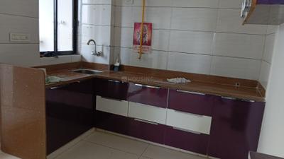 Kitchen Image of 1200 Sq.ft 2 BHK Apartment / Flat for rent in Nana Chiloda Ahmedabad for Rs. 16500