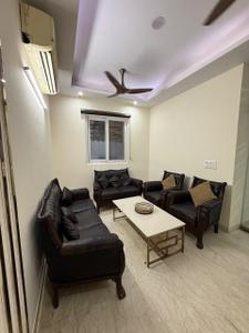 Living Room Image of 1000 Sq.ft 2 BHK Builder Floor for sale in Lajpat Nagar New Delhi for Rs. 19800000