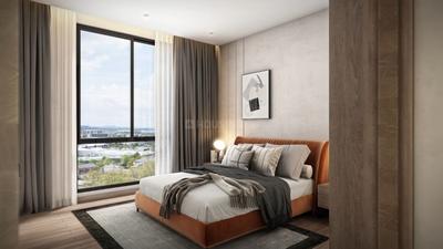 Bedroom Image of 1700 Sq.ft 3 BHK Apartment / Flat for sale in Lancor The Summit, Sholinganallur Chennai for Rs. 23000000