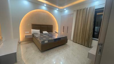 Bedroom Image of 1000 Sq.ft 1 BHK Builder Floor for rent in Sector 46 Gurgaon for Rs. 40000