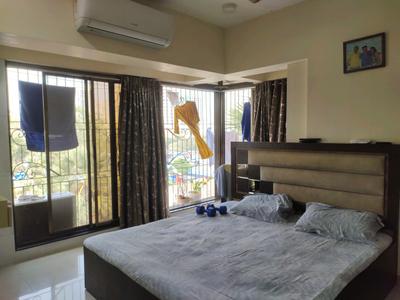 Bedroom Image of 1075 Sq.ft 3 BHK Apartment / Flat for sale in Right Trishul Heights, Kandivali West Mumbai for Rs. 21000000