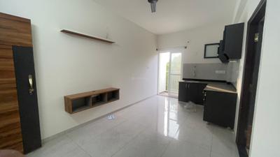 Living Room Image of 600 Sq.ft 1 BHK Apartment / Flat for rent in Whitefield Bengaluru for Rs. 23500