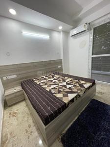 Bedroom Image of 650 Sq.ft 1 RK Builder Floor for rent in Sector 17 Gurgaon for Rs. 23000