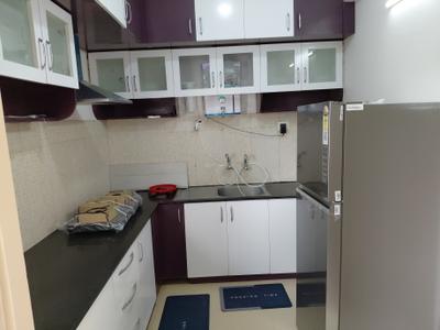 Kitchen Image of 1012 Sq.ft 2 BHK Apartment / Flat for rent in Hoysala Infantry Towers, Sanjaynagar Bengaluru for Rs. 45000