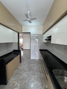 Kitchen Image of 1310 Sq.ft 2 BHK Apartment / Flat for rent in Shreenathji Delta Riviera, Ulwe Navi Mumbai for Rs. 60000