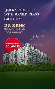 Image of 1890 Sq.ft 3 BHK Apartment / Flat for sale in Nallagandla, Hyderabad for Rs. 13797000