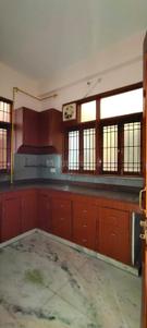 Kitchen Image of 1450 Sq.ft 3 BHK Apartment / Flat for rent in Mahmoorganj Varanasi for Rs. 25000
