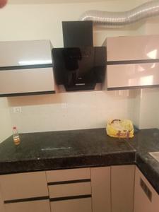 Kitchen Image of 1400 Sq.ft 3 BHK Apartment / Flat for rent in Viraj Lotus Court Phase 3 BBD Green City, Semra Lucknow for Rs. 21000