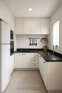 Kitchen Image of 1020 Sq.ft 2 BHK Apartment / Flat for sale in Dhavale Thane for Rs. 3449000