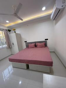 Bedroom Image of 450 Sq.ft 1 RK Builder Floor for rent in Scheme No 114 Indore for Rs. 17000