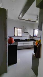 Kitchen Image of 2600 Sq.ft 4 BHK Apartment / Flat for rent in City Light Surat for Rs. 65000
