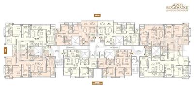 Image of 1700 Sq.ft 3 BHK Apartment / Flat for sale in VB Aundh Renaissance, Aundh, Pune for Rs. 28500000