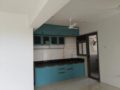 Kitchen Image of 2025 Sq.ft 3 BHK Apartment / Flat for rent in Meera Bellevue, Raysan Gandhinagar for Rs. 26000