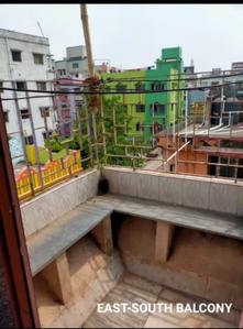 Balcony Image of 976 Sq.ft 3 BHK Apartment / Flat for sale in Sodepur Kolkata for Rs. 2500000