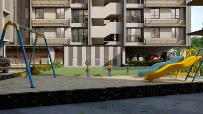 Image of 1300 Sq.ft 2 BHK Apartment / Flat for sale in Happy Uptown, Bopal, Ahmedabad for Rs. 6400000
