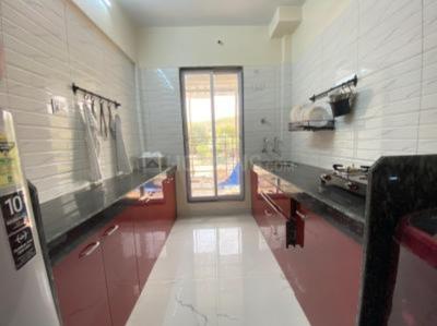 Kitchen Image of 640 Sq.ft 1 BHK Apartment / Flat for sale in Vidhata Heights, Saphale Mumbai for Rs. 2060001