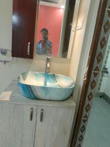 Kitchen Image of 1200 Sq.ft 3 BHK Apartment / Flat for rent in Nagerbazar Kolkata for Rs. 23000