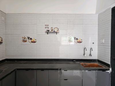 Kitchen Image of 697 Sq.ft 1.5 BHK Apartment / Flat for sale in Majestique Palm Atlantis, Wagholi Pune for Rs. 3820000