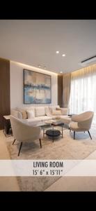 Living Room Image of 1295 Sq.ft 3 BHK Apartment / Flat for sale in Narang Narang Privado, Thane West Thane for Rs. 37700000