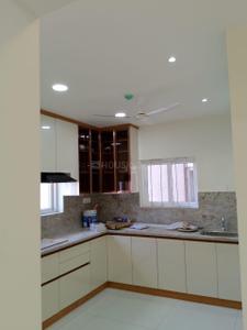 Kitchen Image of 1950 Sq.ft 3 BHK Apartment / Flat for rent in Spectra, Financial District Hyderabad for Rs. 75000