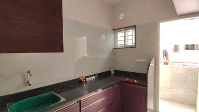Kitchen Image of 850 Sq.ft 2 BHK Builder Floor for rent in Hongasandra Bengaluru for Rs. 25000