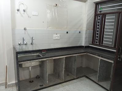 Kitchen Image of 999 Sq.ft 2 BHK Builder Floor for rent in Khatipura Jaipur for Rs. 15000