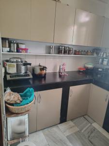 Kitchen Image of 1800 Sq.ft 3 BHK Apartment / Flat for rent in Bhabat Zirakpur for Rs. 42000