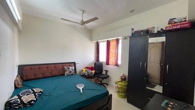 Bedroom Image of 650 Sq.ft 2 BHK Apartment / Flat for rent in Aswani Galaxy, Wakad Pune for Rs. 30000