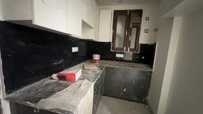 Kitchen Image of 450 Sq.ft 1 BHK Apartment / Flat for sale in Khanpur New Delhi for Rs. 2000000
