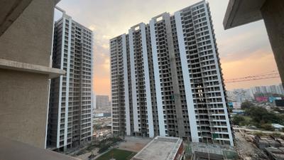 Balcony Image of 1250 Sq.ft 3 BHK Apartment / Flat for rent in Rahul Downtown, Punawale Pune for Rs. 35000