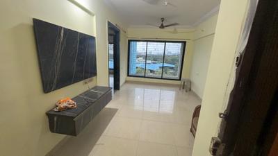 Living Room Image of 600 Sq.ft 2 BHK Apartment / Flat for rent in Airoli Navi Mumbai for Rs. 36000